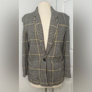 Pendleton Vintage Yellow & Black Blazer